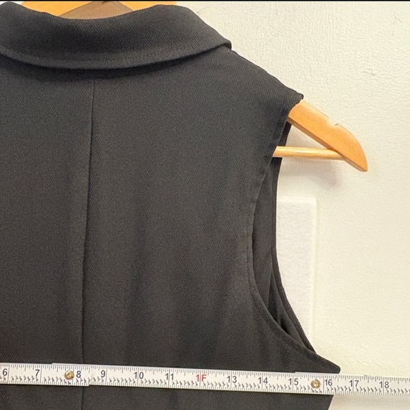 XOXO Women’s Black Sleeveless Mini Dress with Zip Detail Size L Y2K Casual - Picture 7 of 12
